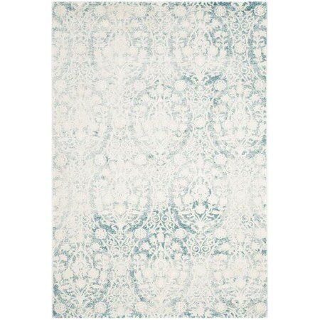 Safavieh 10 ft. x 14 ft. Glam Passion Power Loom Area RugTurquoise & Ivory PAS403B-10